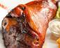 How to cook pork knuckle at home What can you cook from pork knuckle quickly