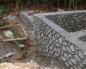 Foundation made of rubble stones Stage-by-stage laying of a foundation from one stone