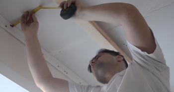 Installation of lamps in a suspended ceiling: detailed installation instructions